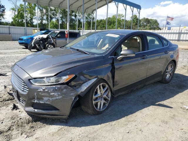 3FA6P0HDXFR228745 - 2015 FORD FUSION SE GRAY photo 1