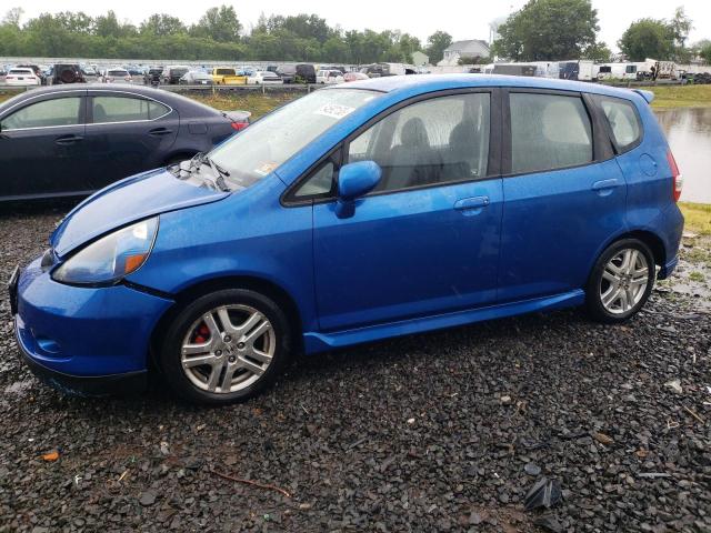 JHMGD37667S053779 - 2007 HONDA FIT S 蓝色 照片 1