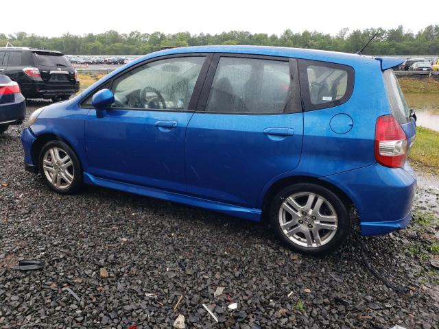 JHMGD37667S053779 - 2007 HONDA FIT S 蓝色 照片 2