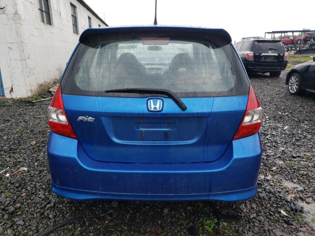 JHMGD37667S053779 - 2007 HONDA FIT S 蓝色 照片 6