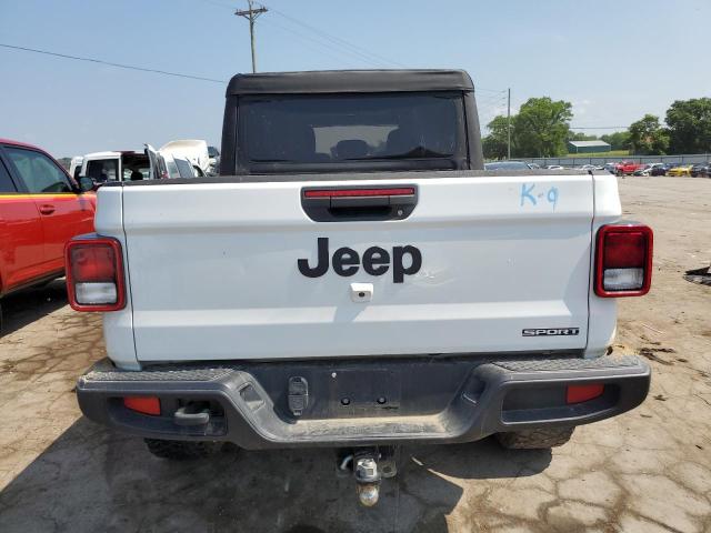 1C6HJTAG7ML523444 - 2021 JEEP GLADIATOR SPORT WHITE photo 6