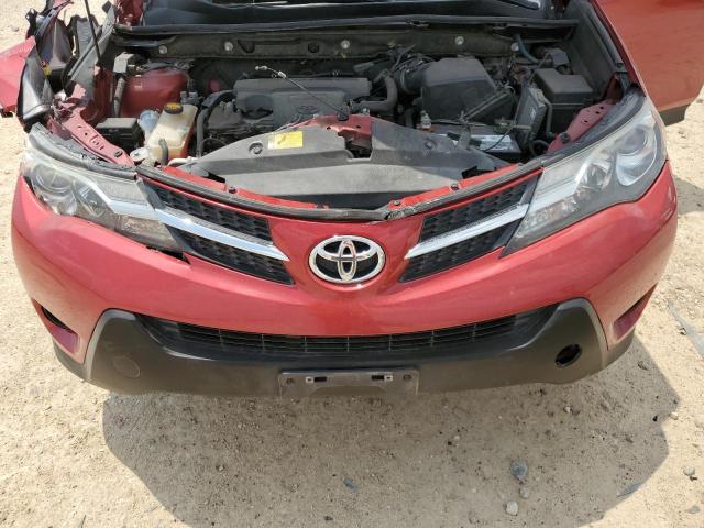 JTMZFREV4D5007301 - 2013 TOYOTA RAV4 LE RED photo 12