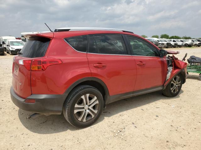 JTMZFREV4D5007301 - 2013 TOYOTA RAV4 LE RED photo 3