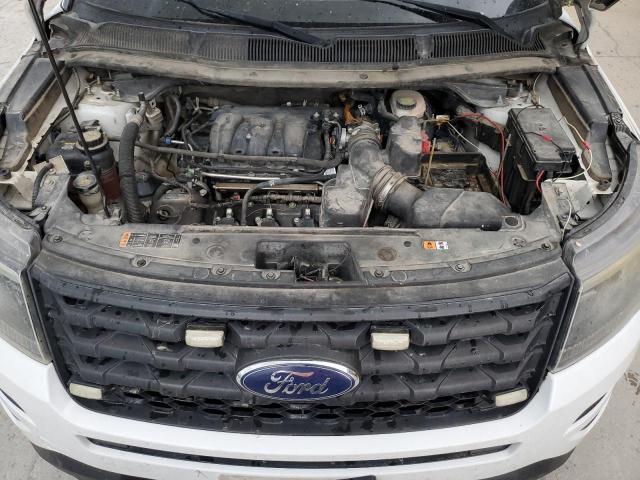 1FM5K8ARXHGC35340 - 2017 FORD EXPLORER POLICE INTERCEPTOR 白色 照片 12