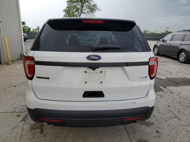 1FM5K8ARXHGC35340 - 2017 FORD EXPLORER POLICE INTERCEPTOR 白色 照片 6