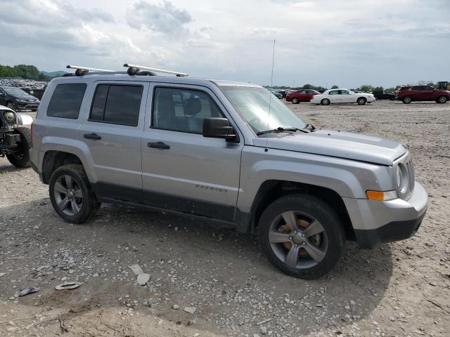 1C4NJPBA8HD166899 - 2017 JEEP PATRIOT SPORT SILVER photo 4