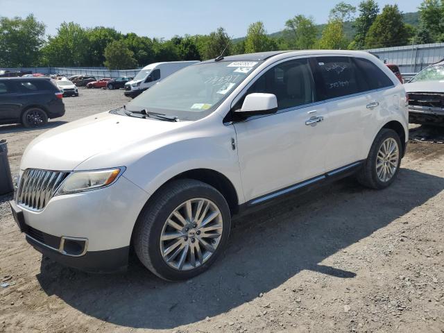 2LMDJ8JK8BBJ13628 - 2011 LINCOLN MKX WHITE photo 1