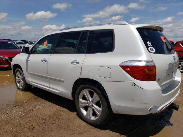 5TDDK3EH8AS011645 - 2010 TOYOTA HIGHLANDER LIMITED WHITE photo 2