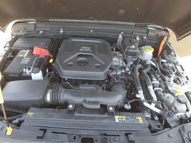 1C4JJXP69NW185223 - 2022 JEEP WRANGLER U SAHARA 4XE GREEN photo 11