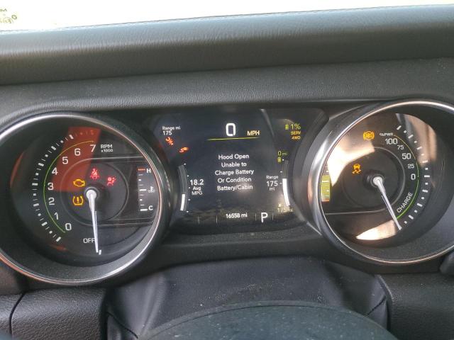 1C4JJXP69NW185223 - 2022 JEEP WRANGLER U SAHARA 4XE GREEN photo 9