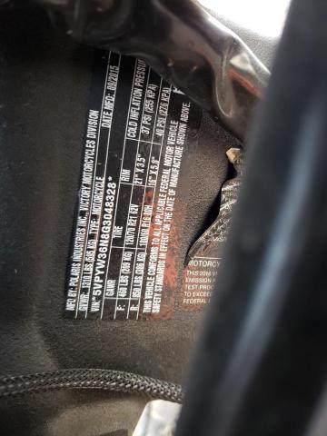 5VPYW36N8G3048328 - 2016 VICTORY MOTORCYCLES MAGNUM შავი ფოტო 10