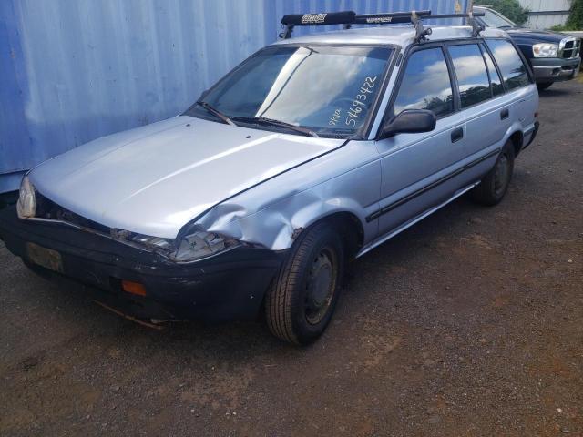 JT2AE92W2J3053576 - 1988 TOYOTA COROLLA DLX BLUE photo 2