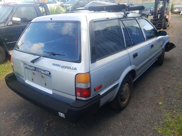 JT2AE92W2J3053576 - 1988 TOYOTA COROLLA DLX BLUE photo 4