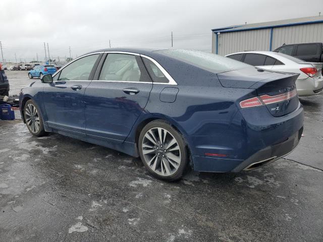 3LN6L5FC1KR621827 - 2019 LINCOLN MKZ RESERVE II BLUE photo 2