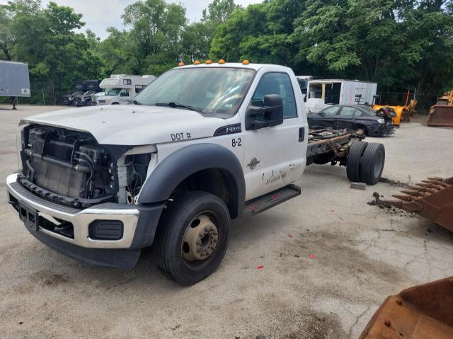 1FDUF5GTXCEB86078 - 2012 FORD F550 SUPER DUTY WHITE photo 2