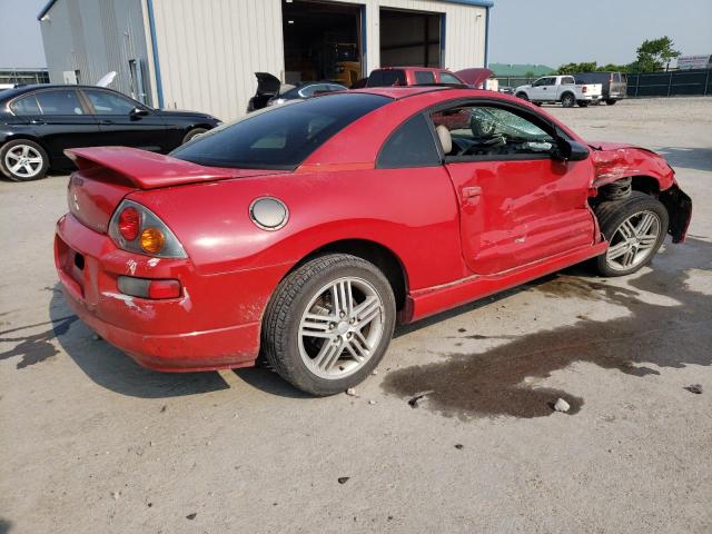 4A3AC84H43E059406 - 2003 MITSUBISHI ECLIPSE GT RED photo 3