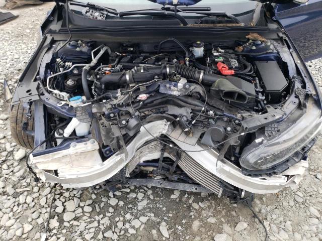 1HGCV1F92JA015493 - 2018 HONDA ACCORD TOURING 蓝色 照片 11