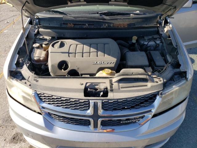 3D4PG1FG5BT501558 - 2011 DODGE JOURNEY MAINSTREET SILVER photo 12