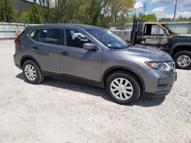 KNMAT2MV2HP514187 - 2017 NISSAN ROGUE S GRAY photo 4