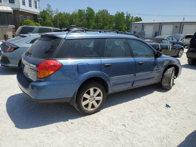 4S4BP61C877346018 - 2007 SUBARU LEGACY OUTBACK 2.5I BLUE photo 3