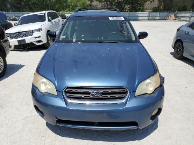 4S4BP61C877346018 - 2007 SUBARU LEGACY OUTBACK 2.5I BLUE photo 5