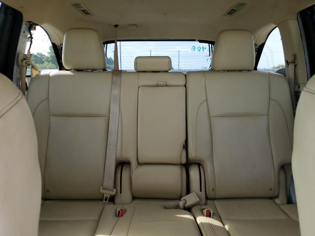 5TDKKRFH8GS505327 - 2016 TOYOTA HIGHLANDER XLE WHITE photo 10