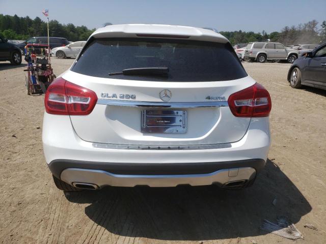 WDCTG4GB1KU017547 - 2019 MERCEDES-BENZ GLA 250 4MATIC WHITE photo 6