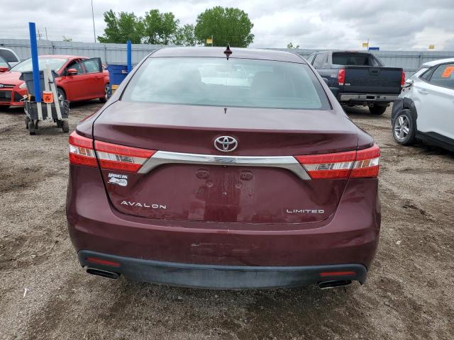 4T1BK1EB3DU050808 - 2013 TOYOTA AVALON BASE 栗色 照片 6