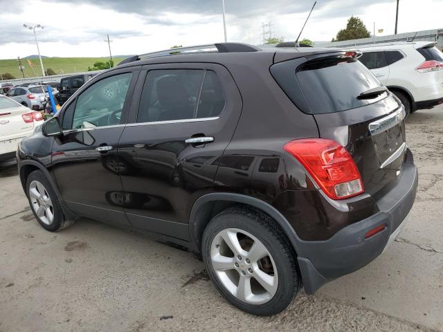 KL7CJRSB4GB755290 - 2016 CHEVROLET TRAX LTZ BURGUNDY photo 2