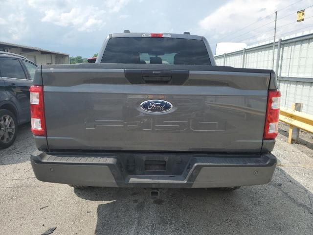 1FTFW1E56NFA76927 - 2022 FORD F150 SUPERCREW GRAY photo 6