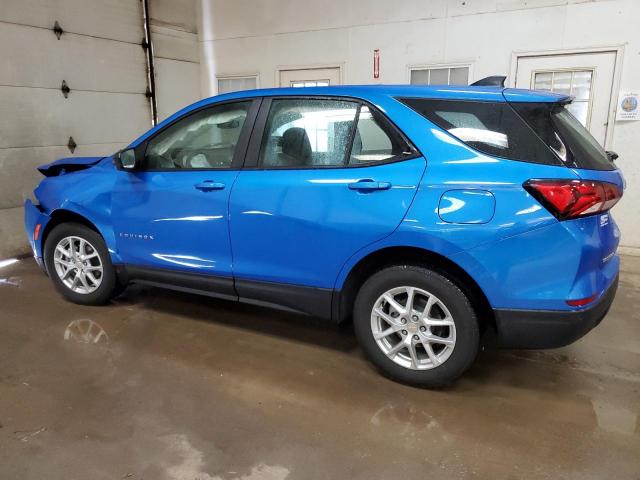 3GNAXSEG1RL125162 - 2024 CHEVROLET EQUINOX LS BLUE photo 2