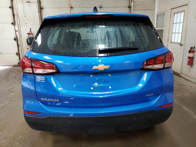 3GNAXSEG1RL125162 - 2024 CHEVROLET EQUINOX LS BLUE photo 6