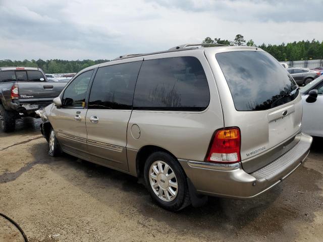 2FMDA58441BB44438 - 2001 FORD WINDSTAR LIMITED TAN photo 2