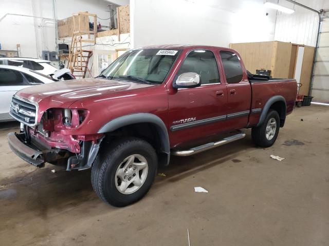 5TBBT44132S269290 - 2002 TOYOTA TUNDRA ACCESS CAB ბურგუნდია ფოტო 1