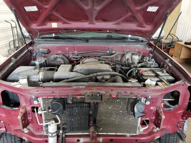 5TBBT44132S269290 - 2002 TOYOTA TUNDRA ACCESS CAB ბურგუნდია ფოტო 11