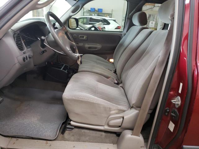 5TBBT44132S269290 - 2002 TOYOTA TUNDRA ACCESS CAB ბურგუნდია ფოტო 7