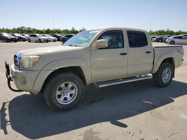 5TEJU62N55Z111395 - 2005 TOYOTA TACOMA DOUBLE CAB PRERUNNER CREAM photo 1
