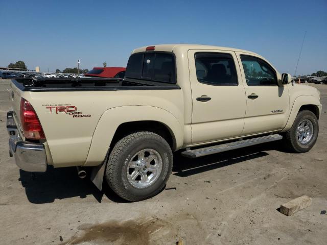5TEJU62N55Z111395 - 2005 TOYOTA TACOMA DOUBLE CAB PRERUNNER CREAM photo 3