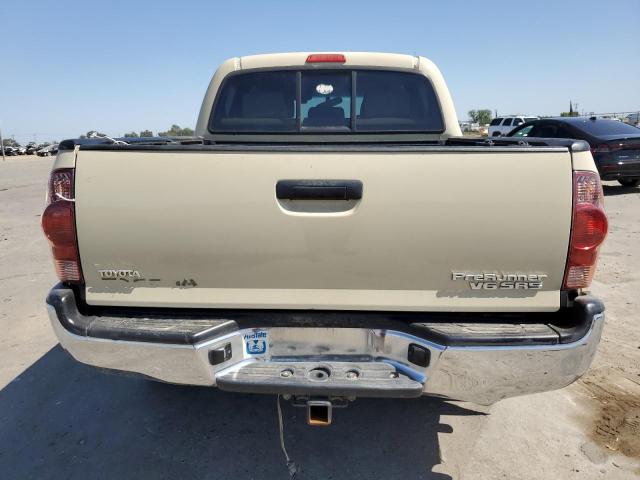 5TEJU62N55Z111395 - 2005 TOYOTA TACOMA DOUBLE CAB PRERUNNER CREAM photo 6