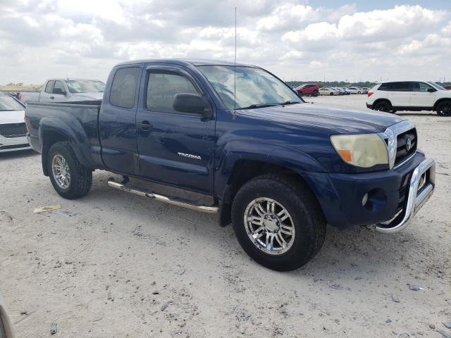 5TETU62N66Z204873 - 2006 TOYOTA TACOMA PRERUNNER ACCESS CAB BLUE photo 4