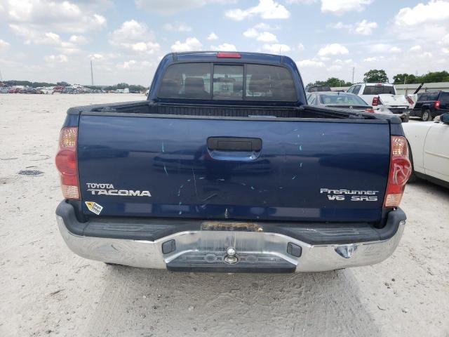 5TETU62N66Z204873 - 2006 TOYOTA TACOMA PRERUNNER ACCESS CAB BLUE photo 6