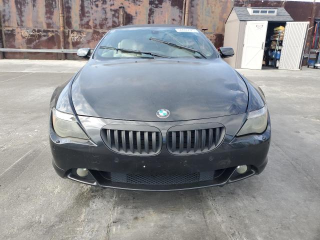 WBAEK73455B328546 - 2005 BMW 645 CI AUTOMATIC BLACK photo 5