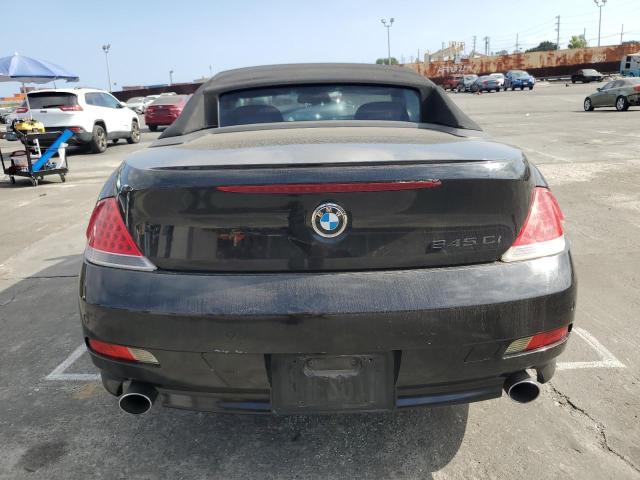 WBAEK73455B328546 - 2005 BMW 645 CI AUTOMATIC BLACK photo 6
