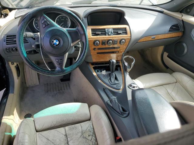 WBAEK73455B328546 - 2005 BMW 645 CI AUTOMATIC BLACK photo 8