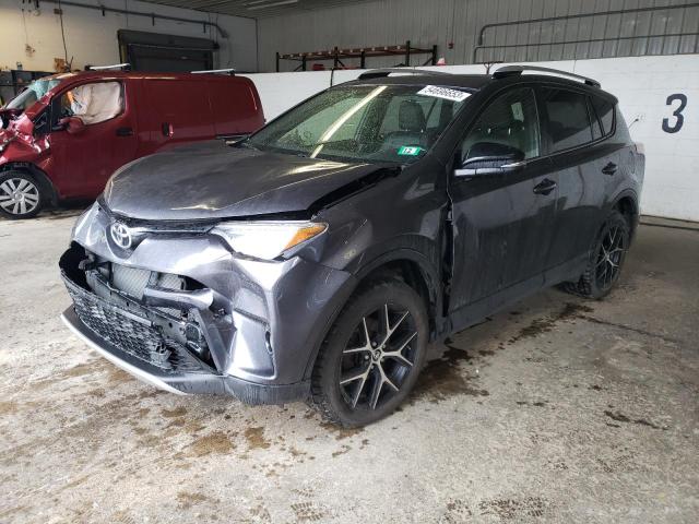 JTMJFREV0GJ078293 - 2016 TOYOTA RAV4 SE GRAY photo 1