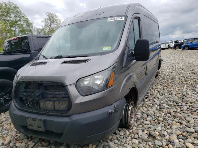 1FTNR2CG2FKA98445 - 2015 FORD TRANSIT T-250 GRAY photo 1