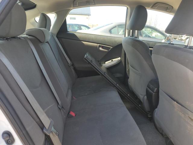 JTDKN3DU4D5611540 - 2013 TOYOTA PRIUS WHITE photo 10