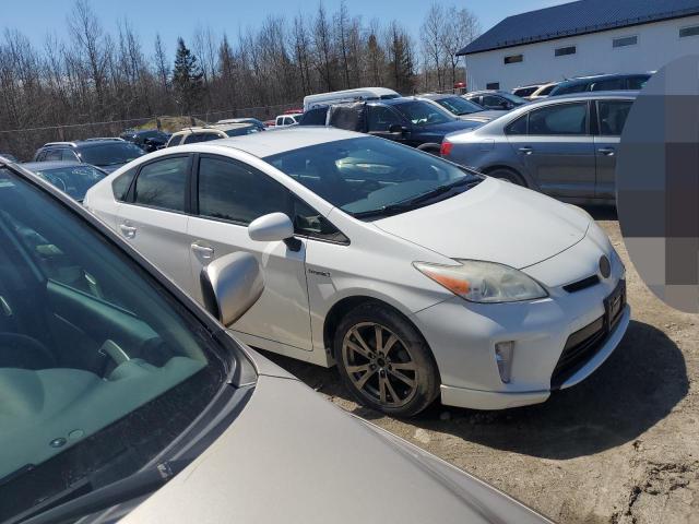 JTDKN3DU4D5611540 - 2013 TOYOTA PRIUS WHITE photo 4