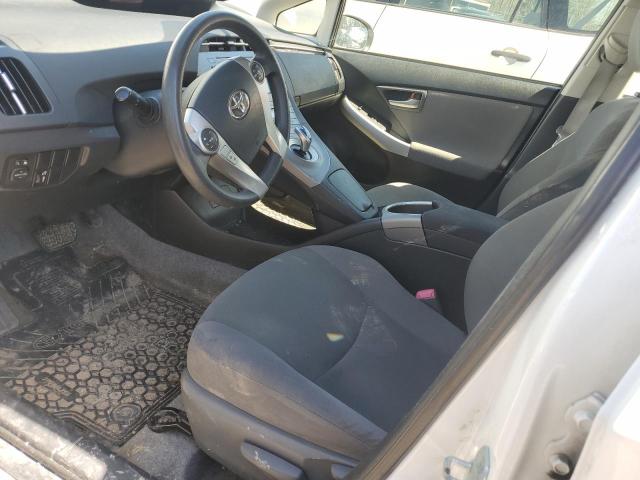 JTDKN3DU4D5611540 - 2013 TOYOTA PRIUS WHITE photo 7