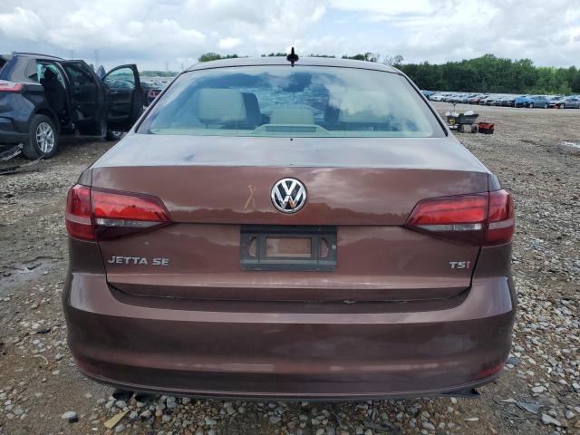 3VWDB7AJ1HM382864 - 2017 VOLKSWAGEN JETTA SE BROWN photo 6